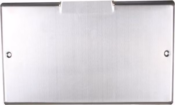Js Abdeckung Mit Schrauben,2-Fach Chrom-Nickel-Stahl,Mattiert