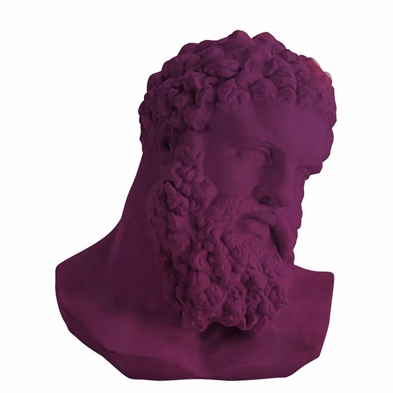 Busto in ceramica Ercole Velvet Adriani e Rossi