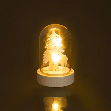 Luci natalizie Retlux RXL 320 micro cervo a cupola 1LED