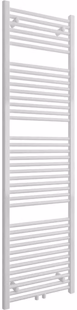 CERANO - Radiatore da bagno Lincoln - attacco centrale 50 mm/laterale - 559 W - bianco lucido - 1800 x 500 mm