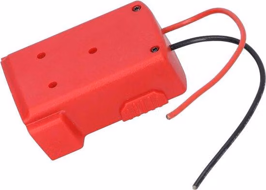 Adattatore per base di ricarica industriale da 18 V con collegamento a morsetto