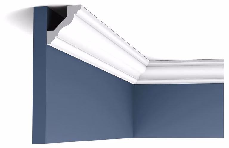 Orac Decor Cx110 Axxent profilo modanatura a stucco elemento decorativo modanatura ad angolo modanatura a parete modanatura a soffitto | 2 metri