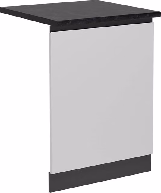 Pannello frontale per lavastoviglie Vicco R-Line J-Shape Bianco/Antracite Larghezza: 60 cm