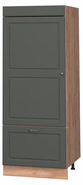 Dispensa da cucina Vicco Fame-Line Verde-oro rustico/Rovere dorato 60 cm, Model 62664
