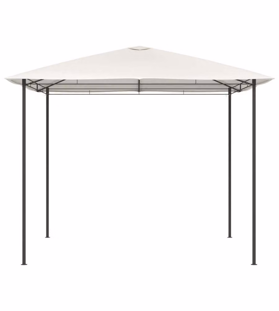 Gazebo 3x3x2,6 m Crema 160 g/m²