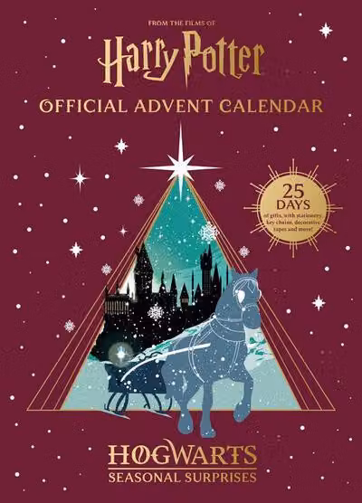 Calendario dell'Avvento ufficiale di Harry Potter Sorprese stagionali di Hogwarts