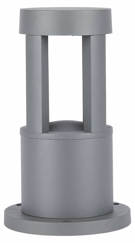 V-TAC VT-830-G Lampada LED da Giardino paletto COB 10W corpo Grigio h:25cm 6400K IP65 - 128321