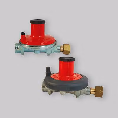 REGOLATORE GAS BASSA PRESSIONE BP2205G CON RACCORDO Kg/h 7