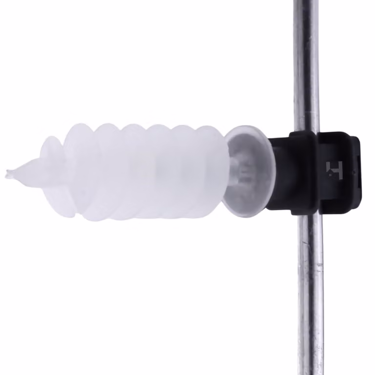 Haus-Held Supporto conduttore 8 mm per cappotto, RAL 7016