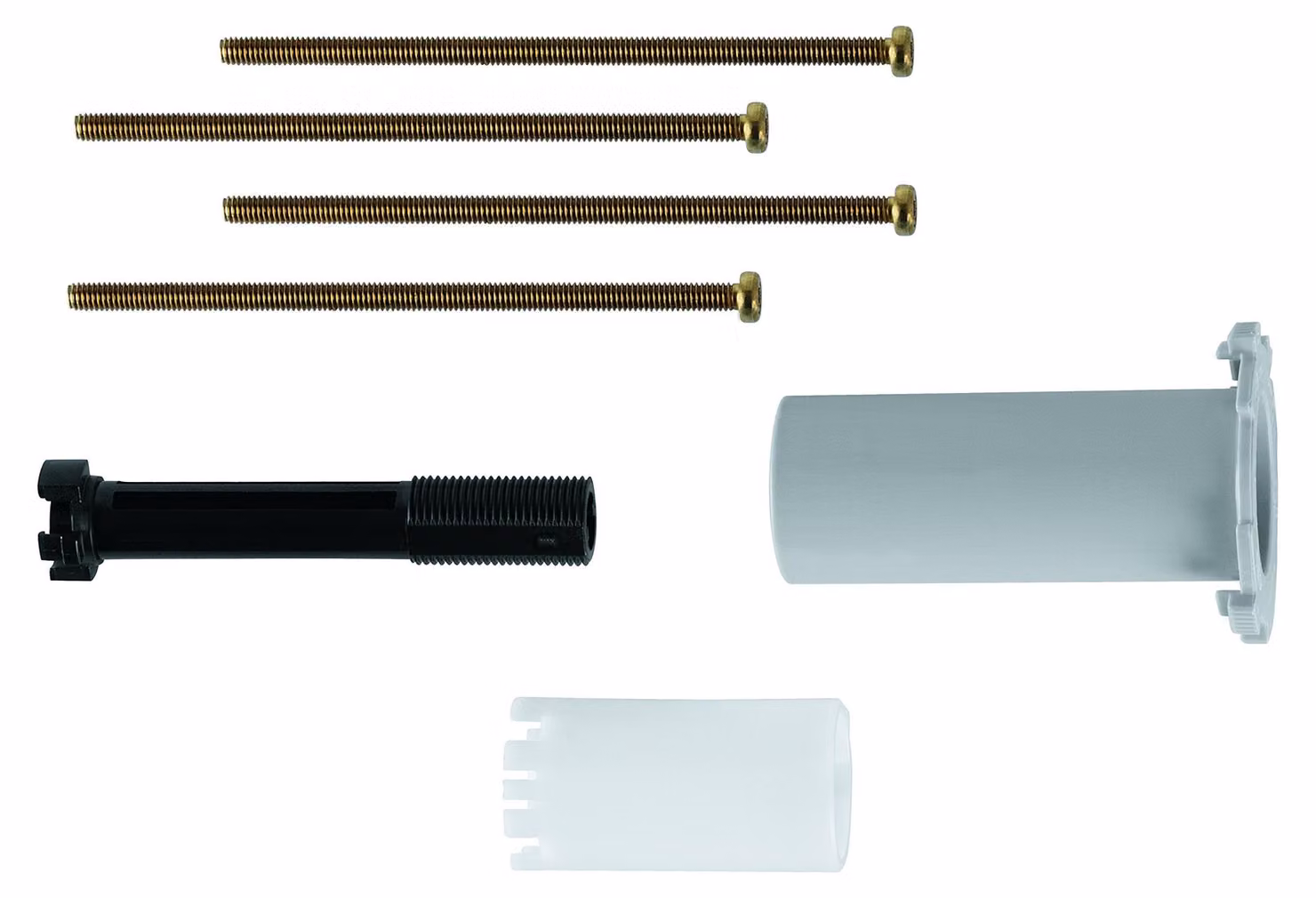 Kit di prolunga per miscelatori da 25 mm, finitura cromata