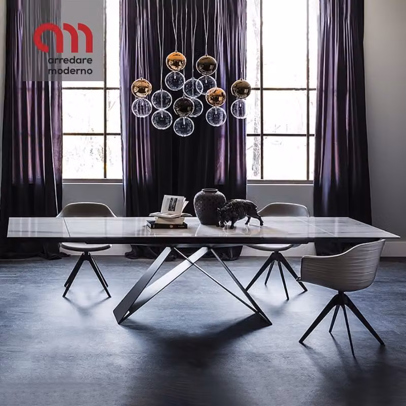 Tavolo Premier Keramik Drive Cattelan Italia allungabile