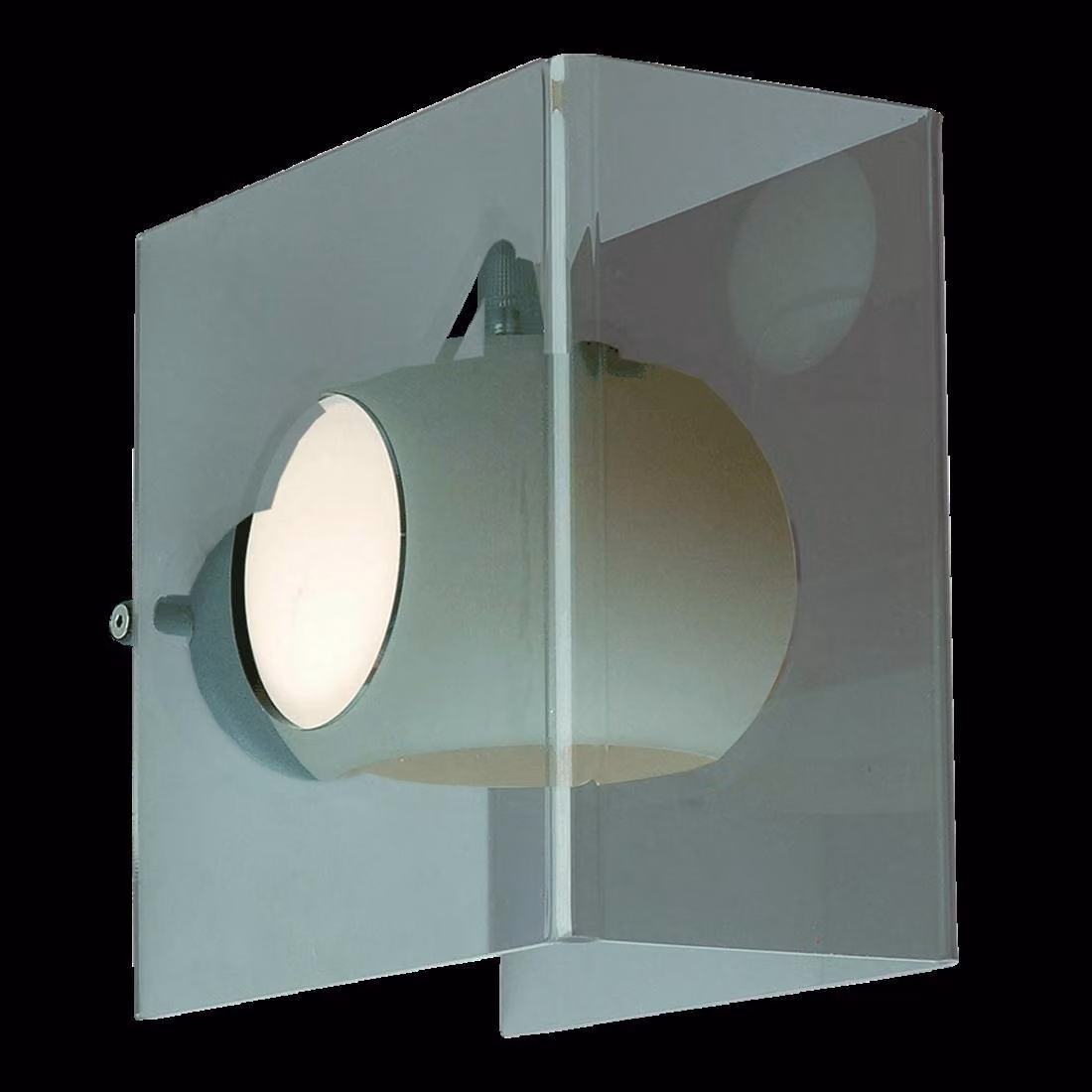 FEDRA 1xG9/40W, TRASPARENTE, A PARETE L: 100, H: 200, presa G9, dimmerabile
