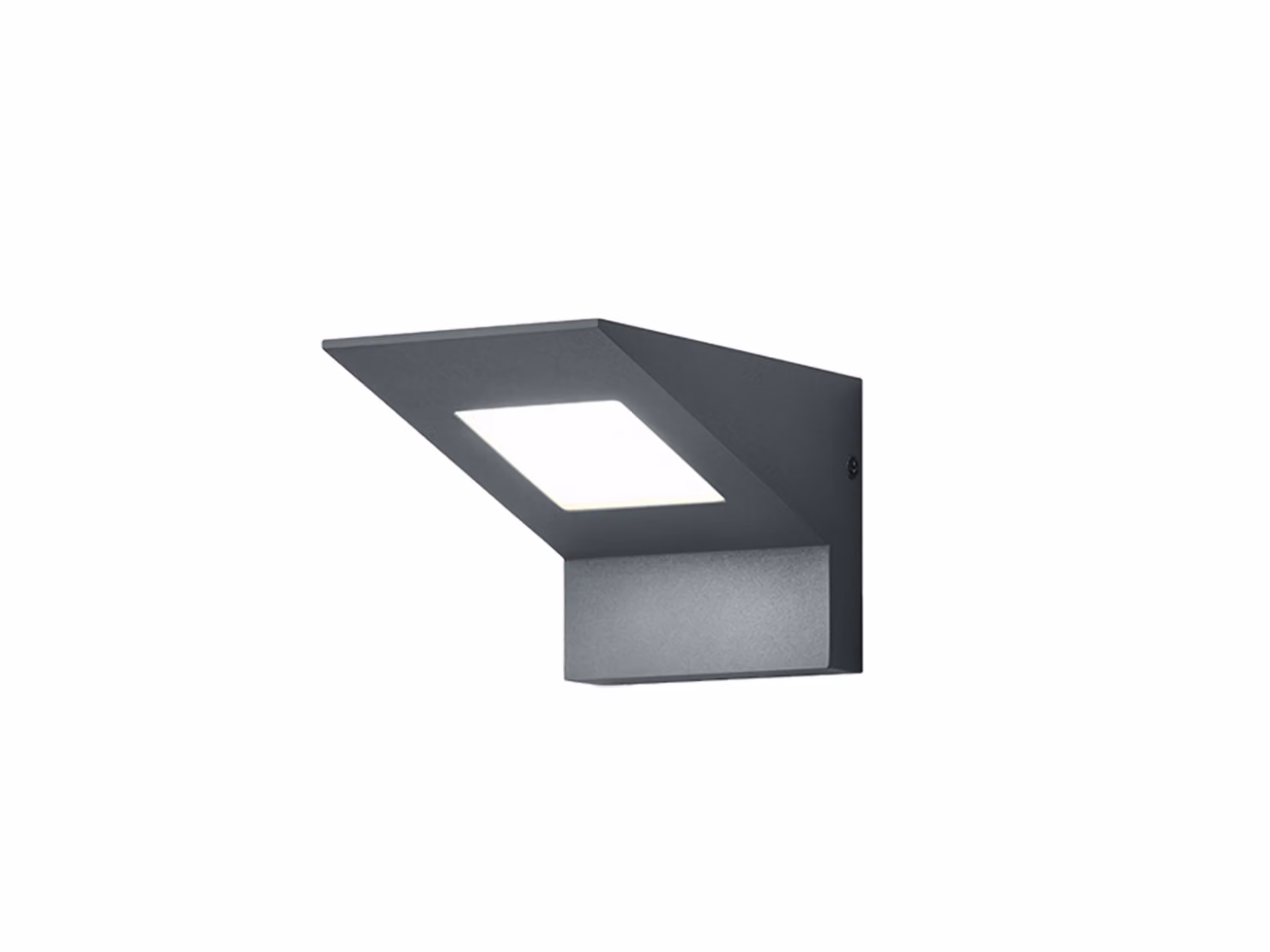 Applique da esterno a LED NELSON antracite 8W, bianco caldo 850 lm, alluminio, dimensioni: 10,2 x 9,9 x 9,9 cm, IP54, Trio
