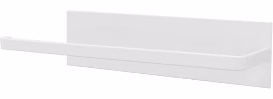 Dailygoods - Porta asciugamani resistente alla ruggine - Adesivo - Acciaio al carbonio - 26x2x7,1 cm - Per bagno/cucina - Robusto e impermeabile - Porta rotolo da cucina