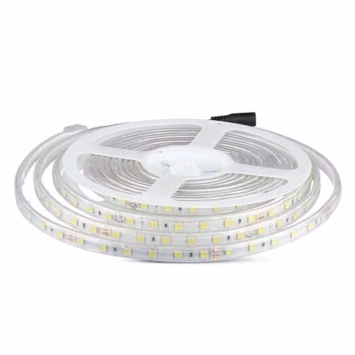 Strip LED SMD5050 10W/m 5m 60 LED/m 24V 4000K IP65 11.4mm