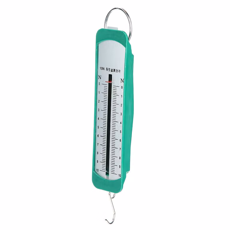 Dinamometro a molla, barra dinamometrica, dinamometro, dinamometro 10N, dinamometro a molla 10N, Newton Meter, Spring Force Mete