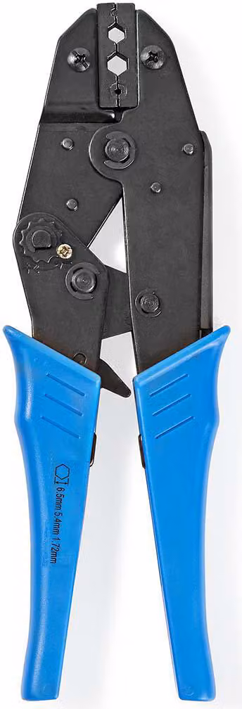Pinze a crimpare Nedis - BNC / F / RG58 / RG59 - Pinze - Metallo / PVC - Blu / Nero