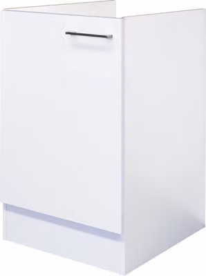 Mobile da cucina sottolavello Flex Well Varo LxHxP 50 x 57 x 82 cm frontale bianco opaco corpo bianco