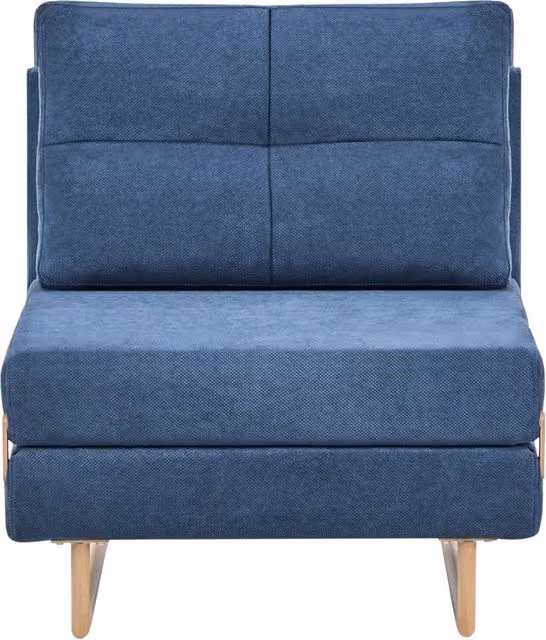 Divano letto singolo per 1 persona Pieghevole blu pieghevole camera ospiti