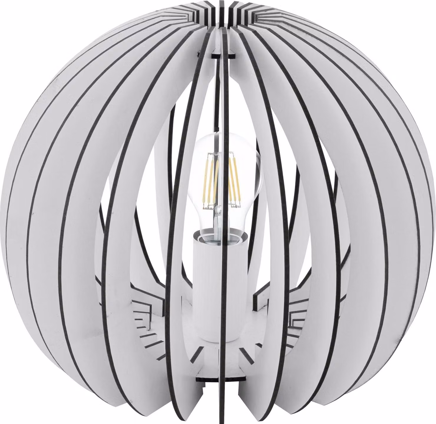 Eglo 94949 Cossano lampada da tavolo E27 legno bianco
