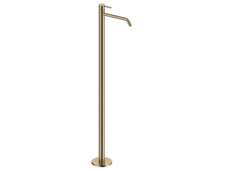 SANYCCES LOOP ColdOpen Miscelatore monocomando per lavabo, oro spazzolato