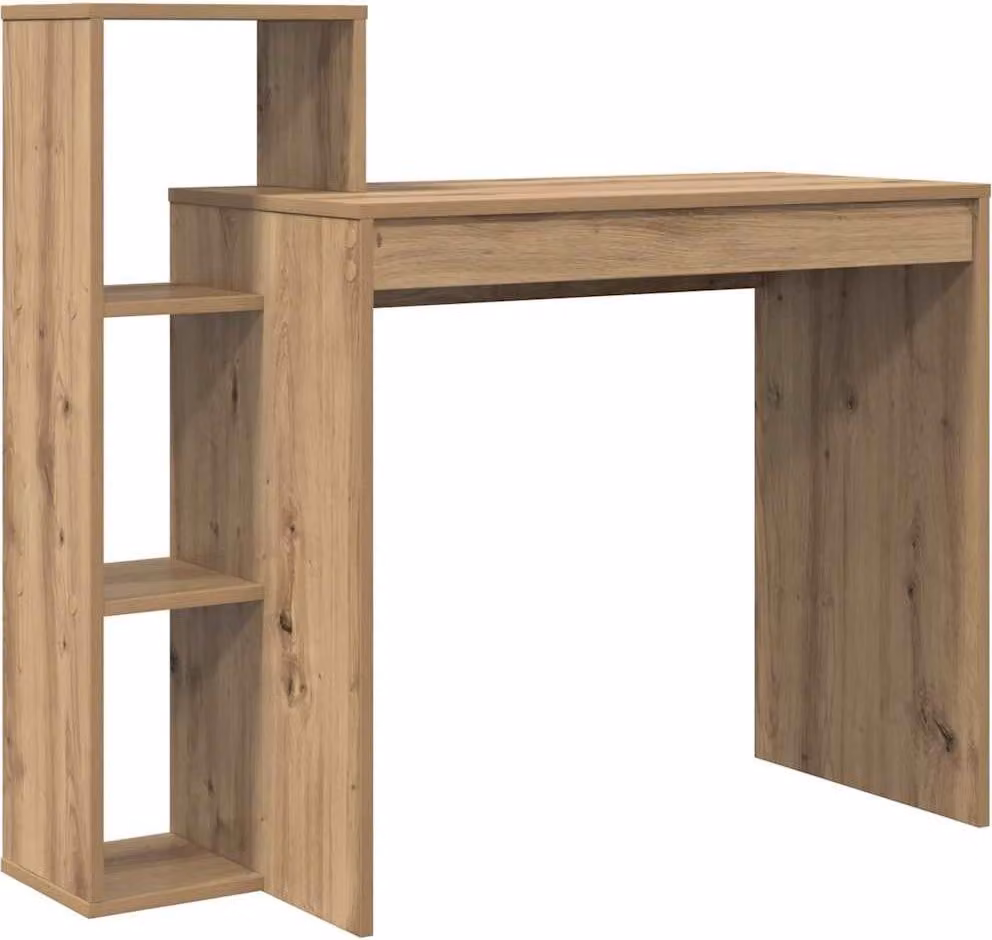 Scrivania Rovere artigianale 100 x 40 x 90 cm Legno multistrato