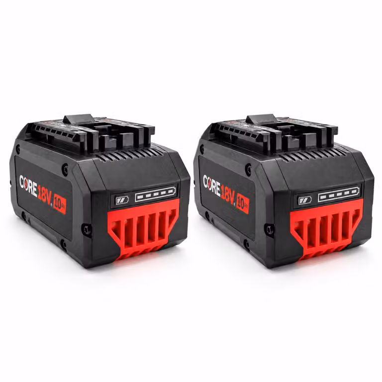 2 batterie ProCORE da 10,0 Ah, 18 V, compatibili con il sistema Bosch Professional AMPShare - batteria per utensili da 180 Wh