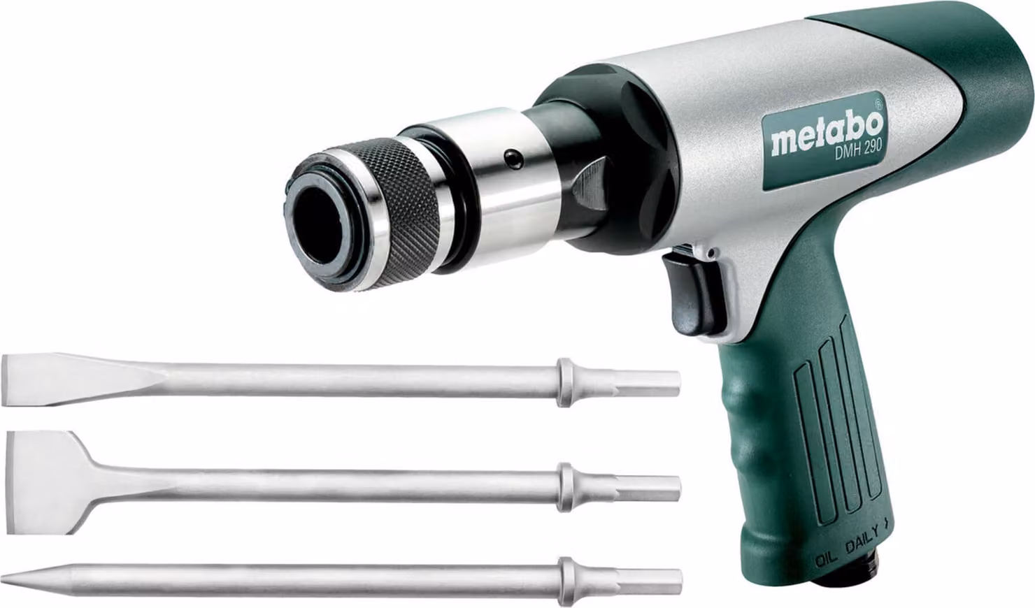 Set di martelli scalpellatori pneumatici Metabo DMH 290