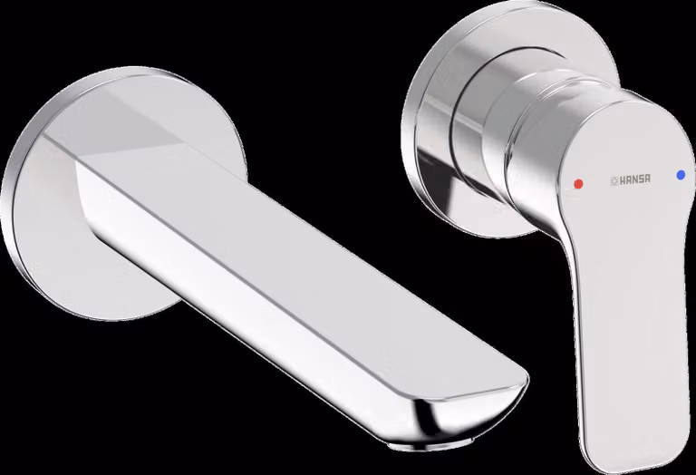 HANSA HANSABASIC Mitigeur de lavabo, saillie 185 mm, chromé, 55602103, 55602103