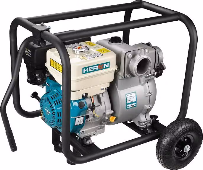 HERON 8895106 - Motopompa per fanghi EMPH 80 E9, 9HP, 1210l/min