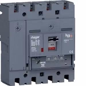 Hager Interruttore di potenza h3+ P250 LSnI 4x40A 40kA HNT041GR