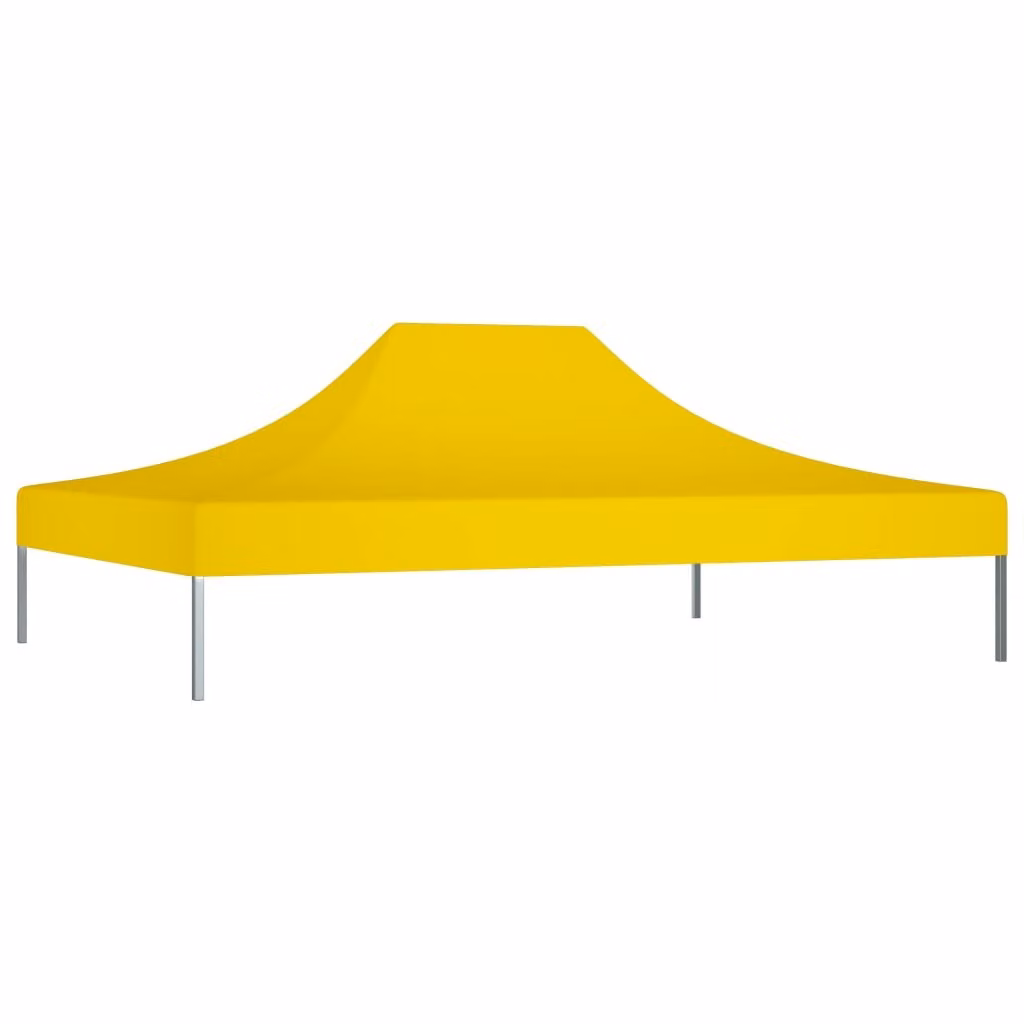 vidaXL Tetto per tende da festa 4,5x3 m Giallo 270 g/m²