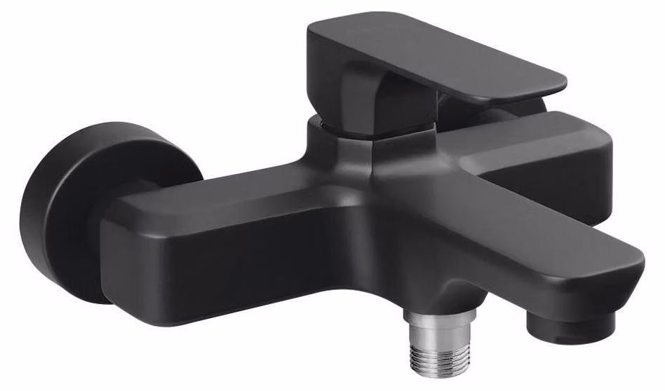Sapho Spy - Miscelatore per bagno, nero opaco PY10/15