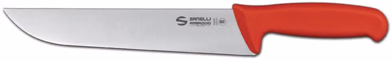 Coltello francese cm 22 rosso linea Supra di Sanelli Ambrogio