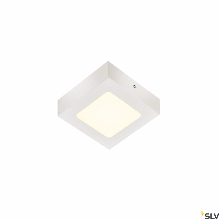 SENSER 12 CW, Apparecchio LED da parete e soffitto per interni bianco angolare 4000K