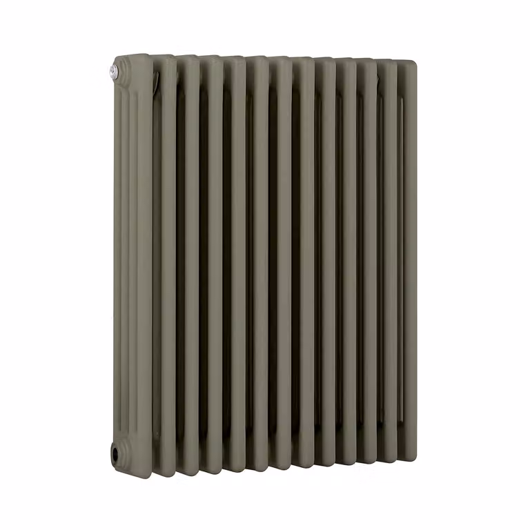 Radiatore Orizzontale a Colonne (4 Colonne) 750mm x 605mm - Verde (Sage Leaf Verde) - Regent