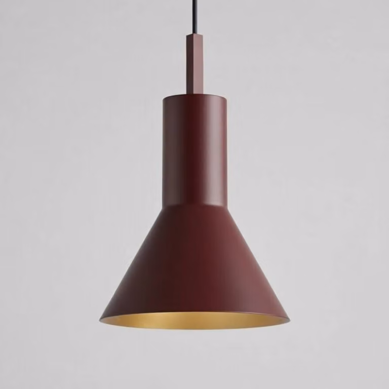 IT´S ABOUT ROMI Lampada a sospensione Stavanger, dimmerabile, Rosso, Soggiorno / Sala da pranzo, Metallo, Moderno, Lampada a sospensione