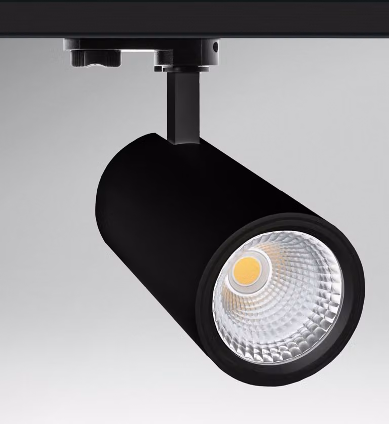 CENTURY EURO TRACK REGIA Lampada da binario NERA 25W 4000K Ra95 2700Lm 38d IP20