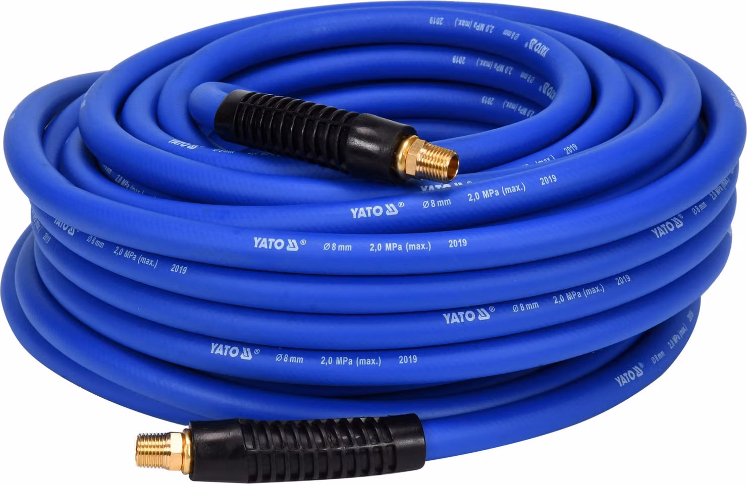 Tubo flessibile per aria compressa ibrido da 3/8" e 20 m, robusto e flessibile