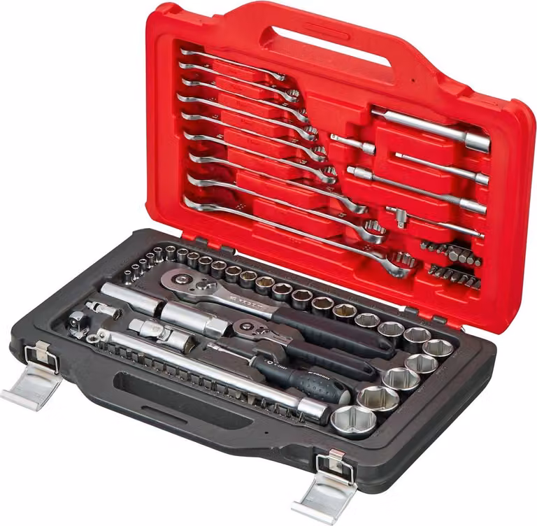 Facom Steckschlüssel-Set 1/4", 1/2", 82tlg