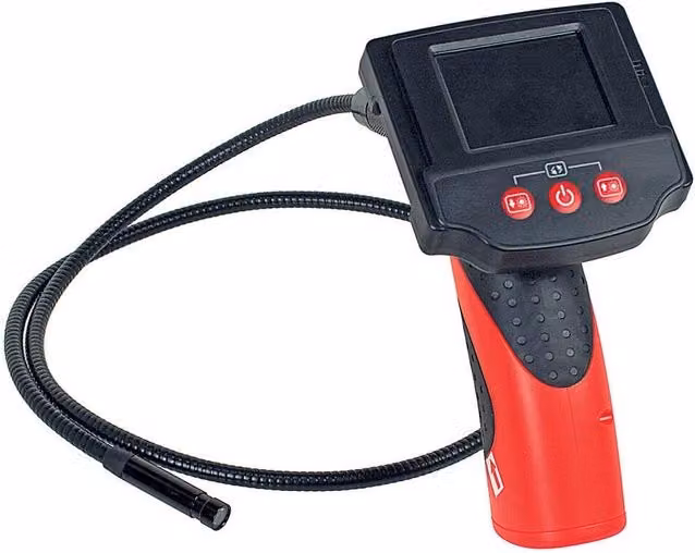 Camera d'ispezione Rothenberger rossa da 1,8 m