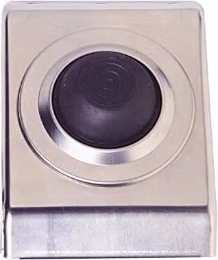 Pulsante a pedale di comando Hidrobox Air per linea Hidrobox ITS Todini colore argento