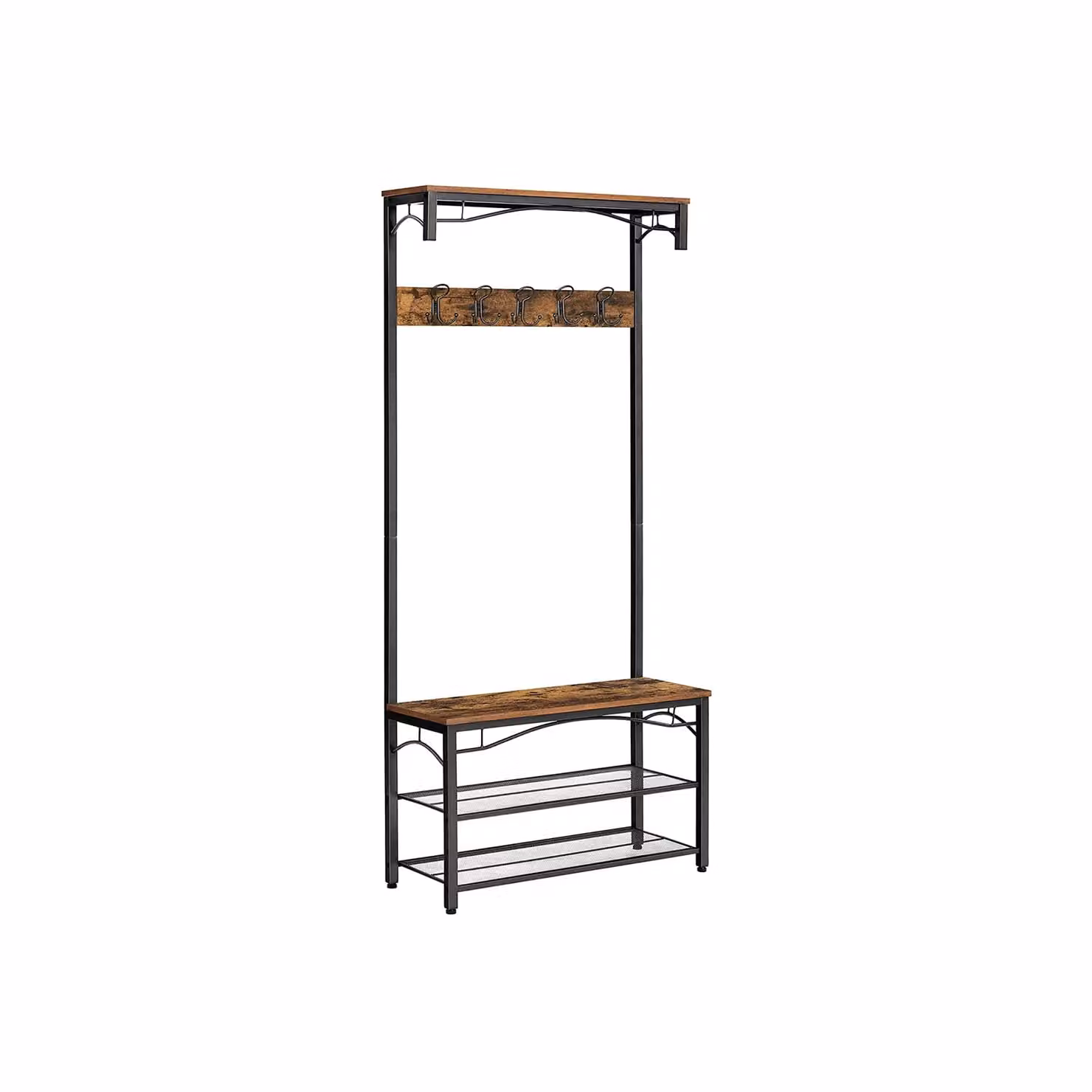 Appendiabiti con Scaffale Portaoggetti