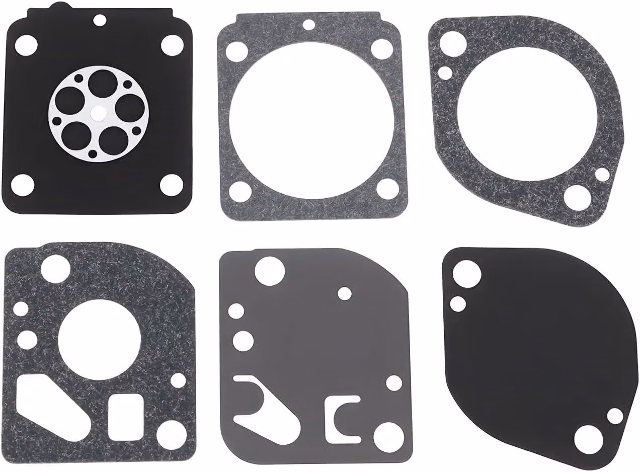 Kit di riparazione del carburatore, ricambi per tosaerba, potatori, motoseghe, 1 set, per attrezzature da giardino