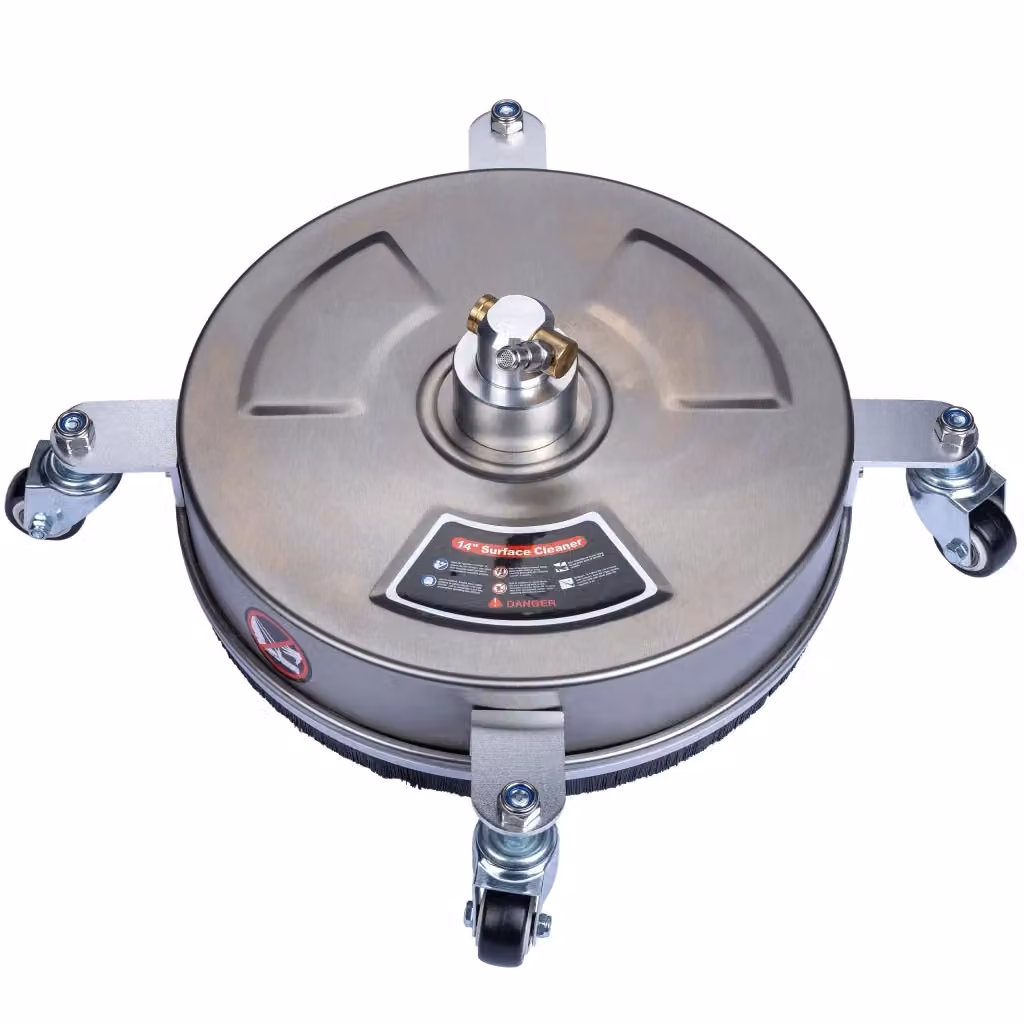Spazzola in acciaio inox Kärcher per idropulitrice compatibile con modelli HD/HDS, sistema EasyLock, colore argento, diametro: 32 cm – 2
