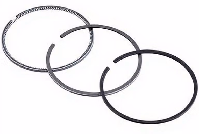 Set di fasce elastiche per pistone, diametro 100 mm, prodotto da KOLBENSCHMIDT, con tecnologia IAM, compatibile con motori DOOSAN