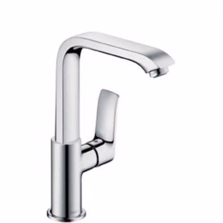Miscelatore lavabo hansgrohe Metris 230 con set di scarico a tirante, cromato, 1 pezzo.