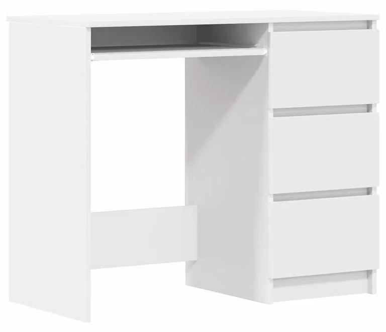 Solidchoice - Scrivania con cassetto, ideale per l'ufficio e la camera dei ragazzi