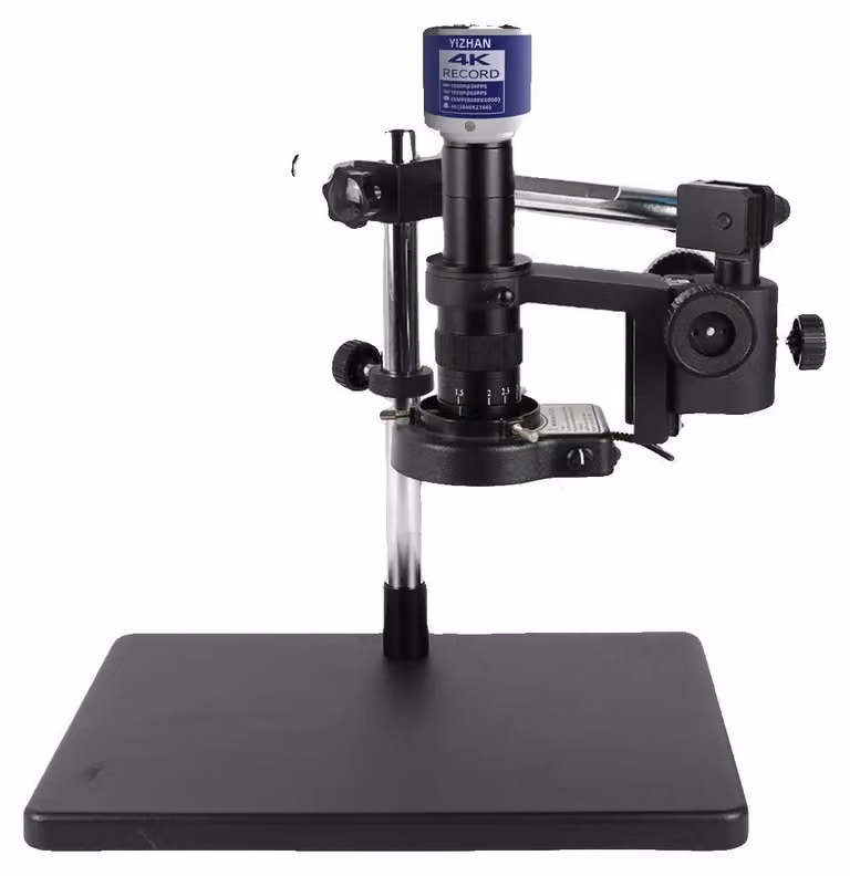 Microscopio digitale, ingrandimento 500x, supporto regolabile, Sony IMX415 da 48 MP, messa a fuoco 215X