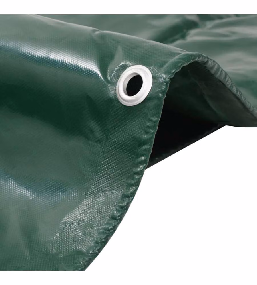 Telo verde con rivestimento in PVC vidaXL – 2